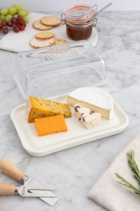 Clopot de branza Kilner cu baza din ceramica si etansare din silicon, 21x13cm - Img 5