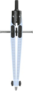 Compas Faber-Castell Grip Sky Blue, pentru cercuri de pana la 390 mm, metalic - Img 2