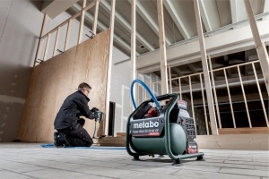 Compresor cu acumulator Metabo Power 160-5 LTX BL OF, 18V, 18L, Motor fara perii - Img 6