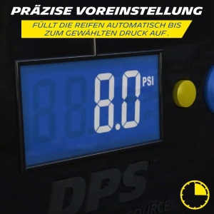 Compresor de aer digital MICHELIN 12V pentru masina | Programabil, compact si precis | Compresor de presiune in anvelope pentru masina, motocicleta, rulota si bicicleta - Img 4