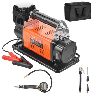 Compresor de aer pentru sarcini grele VEVOR 12V - cu manometru digital kit de umflare a anvelopelor umflat portabil pentru anvelope de 706 CFM pompa d - Img 1