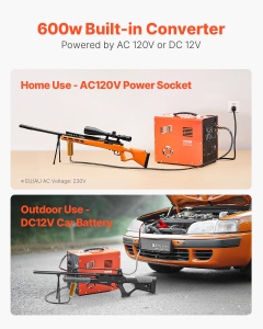 Compresor de aer VEVOR PCP, 4500 PSI, 300W, cu ventilator si auto-oprire - Img 4