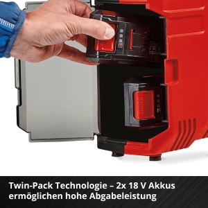 Compresor portabil Einhell TE-AC 368 Li OF Set-Solo 36V 8 bar pompa fara ulei - Img 9