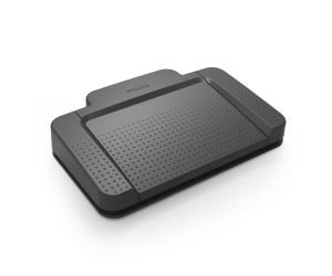 Comutator de picior USB Philips ACC2320, design cu 3 pedale Inaintare rapida, redare, derulare rapida, CD cu drivere si software de configurare Antracit - Img 5