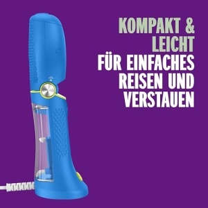Conair Power Steam Travel Dampfglatter compact abur puternic albastru - Img 11