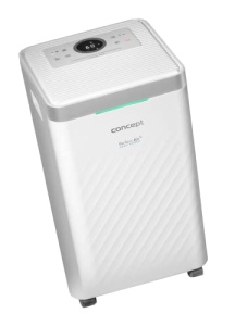 Concept OV2012 Dezumidificator cu purificator de aer Control tactil de 210 wati Sistem de filtrare cvadrupla Filtru de ionizare cu carbune activ Filtru de praf Temporizator 4 moduri de functionare Control prin aplicatie 45 dB - Img 3