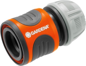 Conector pentru furtun Gardena 13 mm (12 Zoll) si 15 mm (58 Zoll), montare usoara