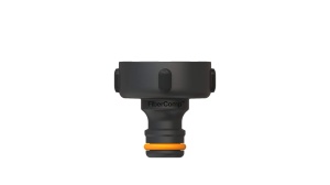 Conector robinet Fiskars 1027055, 33,3 mm, FiberComp, NegruPortocaliu