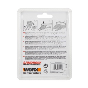 Conectori cablu pentru robot de tuns gazon WORX WA0198, set 5 buc, rezistenti la apa - Img 5