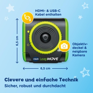 Consola de jocuri VTech LeapMOVE pentru copii 4-12 ani, 30 jocuri interactive - Img 6