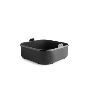 Container patrat pentru friteuza cu aer cald IBILI, 20x20x7 cm, din silicon platina