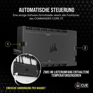 Controler Corsair iCUE COMMANDER CORE XT, negru, pentru 6 ventilatoare PWM si 264 LED RGB - Img 5