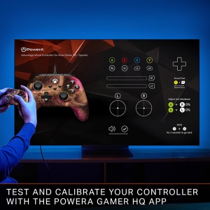 Controler cu fir PowerA Advantage pentru Xbox Series X|S cu Lumectra - Negru, Gamepad, Controler de jocuri video cu fir, Controler de jocuri, Xbox One, Licenta oficiala - Img 7