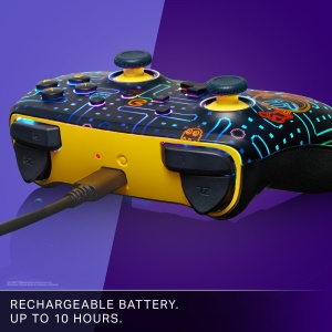 Controler wireless imbunatatit PowerA pentru Nintendo Switch cu Lumectra - PAC-MAN NEON ARCADE - Img 6