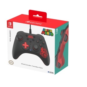Controller Hori U.K. Ltd pentru Nintendo, design Mario, cablu 3m, Turbo - Img 2