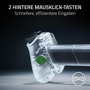 Controller mobil Razer Kishi V3 Phantom White pentru iPhone si Android, USB-C, Anti-Drift - Img 3