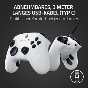 Controller Razer Wolverine V3 Tournament Edition, cablat, 3m, alb - Img 8