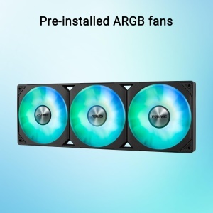 Cooler lichid procesor ASUS Prime LC 360 ARGB compatibil AMD si Intel design futurist cu efect Infinity Mirror - Img 4