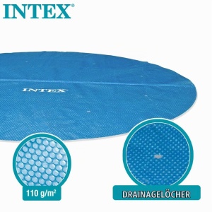 Coperta solara Intex pentru piscina Easy Set 244 cm, diametru 206 cm, grosime 120 microni - Img 4