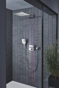 Corpul de instalatie GROHE Rapido SmartBox, universal, 2 intrari, 75-105 mm - Img 4