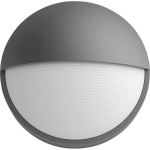 Corpuri de perete de exterior Philips Capricorn, 5,5 W, 2700 K alb cald, rezistente la apa, antracit, IP44 rezistente la intemperii - Img 4