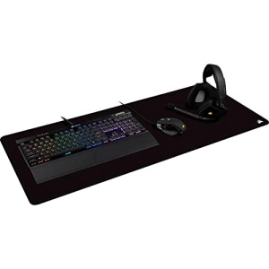Corsair MM350 PRO Premium Fabric Mouse Pad (93 x 40 cm suprafata, tesatura micro-tesatura, cauciuc de plus de 4 mm grosime, margini durabile anti-sfasiere) Extended XL, Negru - Img 3