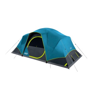 Cort de camping Coleman Skydome XL pentru 10 persoane, 90 blocare lumina, 5 minute montare