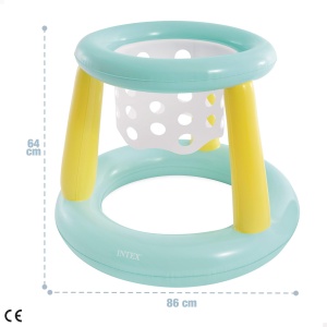 Cos de baschet plutitor Intex Mega Floating Hoops, 86 x 64 cm, cu mingie inclusa - Img 4