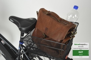 Cos de bicicleta FISCHER 50171, negru, capacitate 25 kg, usor de montat - Img 7