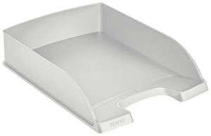 Cos de birou Leitz Plus Standard A4, 5 bucati, capacitate 4 kg, culoare gri - Img 4
