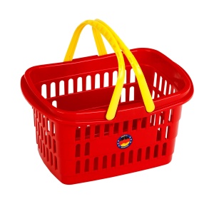 Cos de cumparaturi Theo Klein 9692, plastic de calitate, 26.5 cm, pentru copii de la 2 ani