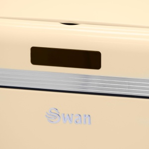 Cos de gunoi automat Swan Retro, 45 litri, metalic, design vintage - Img 4