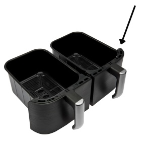 Cos de prajire dreapta Russell Hobbs SatisFry 27681-56, 4.5L, compatibil friteuza 9L, lavabil in masina de spalat vase