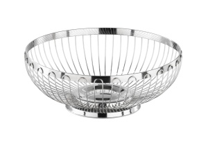 Cos din otel inoxidabil Hochglanz APS 30230, 25.5 cm, ideal pentru paine si fructe