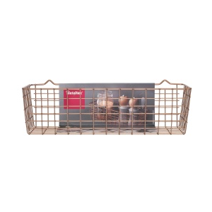 Cos multius cu maner Metaltex Koala, 33x12x9 cm, cupru - Img 2