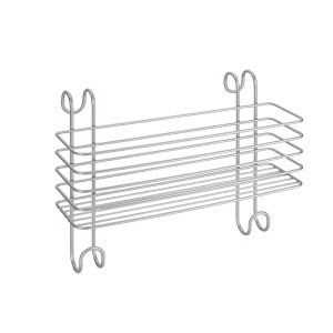 Cos pentru baie Metaltex 403801039, cu finisaj argintiu, rezistent la rugina