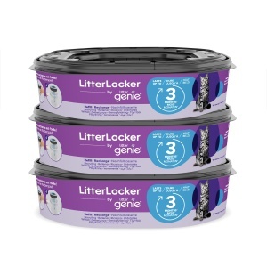 Cos pentru litiera Litter Genie XL, 50 mai mult continut, utilizare igienica