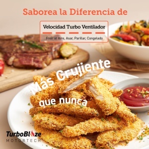 Cosori Turbo Blaze Air Fryer 6L Alb Tehnologie DC Motor - Img 2