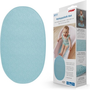 Covoare de baie Reer MyHappyBath - Antiderapant, 42 x 25 cm, albastru