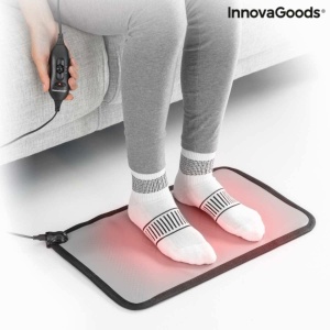 Covoare electrice InnovaGoods, incalzire rapida, 2 temperaturi, gri - Img 2