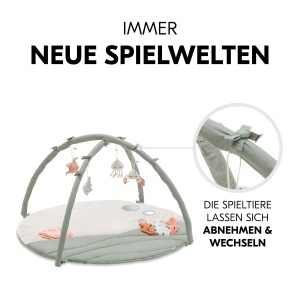 Covor de joaca Hauck Relax N Watch, cu arc, pentru bebelusi, multifunctional - Img 8