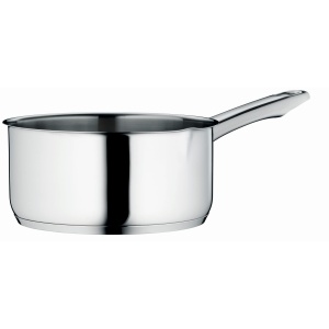 Cratita WMF 16cm, cu bot, fara capac, cratita mica 1.5l, inductie oala de lapte, otel inoxidabil Cromargan lustruit, neacoperit - Img 2