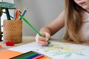 Creion colorat BIC Kids, 36 culori, din lemn responsabil - Img 7