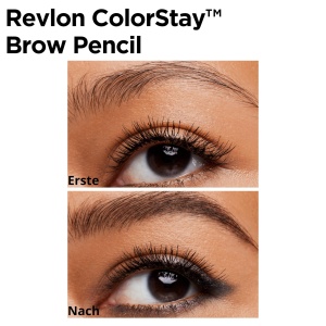 Creion de sprancene Revlon ColorStay, Culoare Negru Sof, Formula Waterproof - Img 3