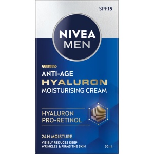 Crema anti-imbatranire NIVEA MEN cu Hyaluron, 50ml - Img 1