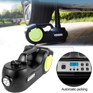 Cric electric hidraulic VEVOR, 5 tone, cu cheie de impact, afisaj LCD si pompa de umflat - Img 4