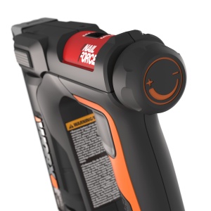 Cuie si capsator cu acumulator WORX NailForce 20V WX843.9 - pentru cuie de 15 mm si capse de pana la 14 mm - incarcare usoara a incarcatorului - 60 cuie/min rata de tragere - fara baterie si incarcator - compatibil PowerShare - Img 3