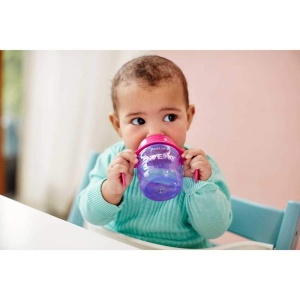 Cupa de invatare Philips Avent SCF55103, 200 ml, cu trunchi din silicon - Img 5
