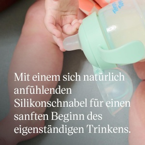 Cupa de tranzitie Tommee Tippee 150 ml, verde si portocalie, 2 bucati - Img 6