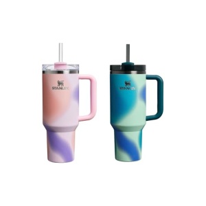Cupa termoizolanta Stanley 1913 Quencher H2.0, 1.2L, culoare Coastal Teal Motion - Img 10